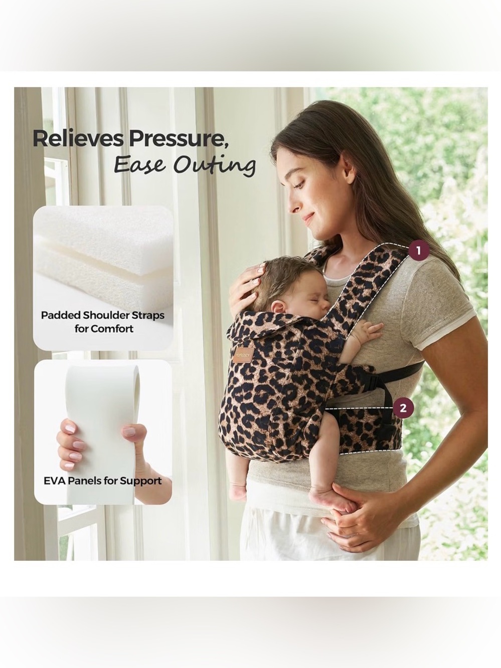 Momcozy Newborn WeeSnug- Lightweight and Cozy Comfort for 7-25 lbs - Picture 7 of 8